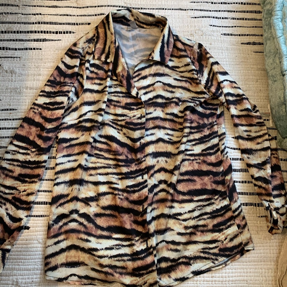 ASOS Tiger Button Down